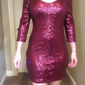 Sequined Party Dress